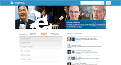 Desktop Screenshot of engormix.com